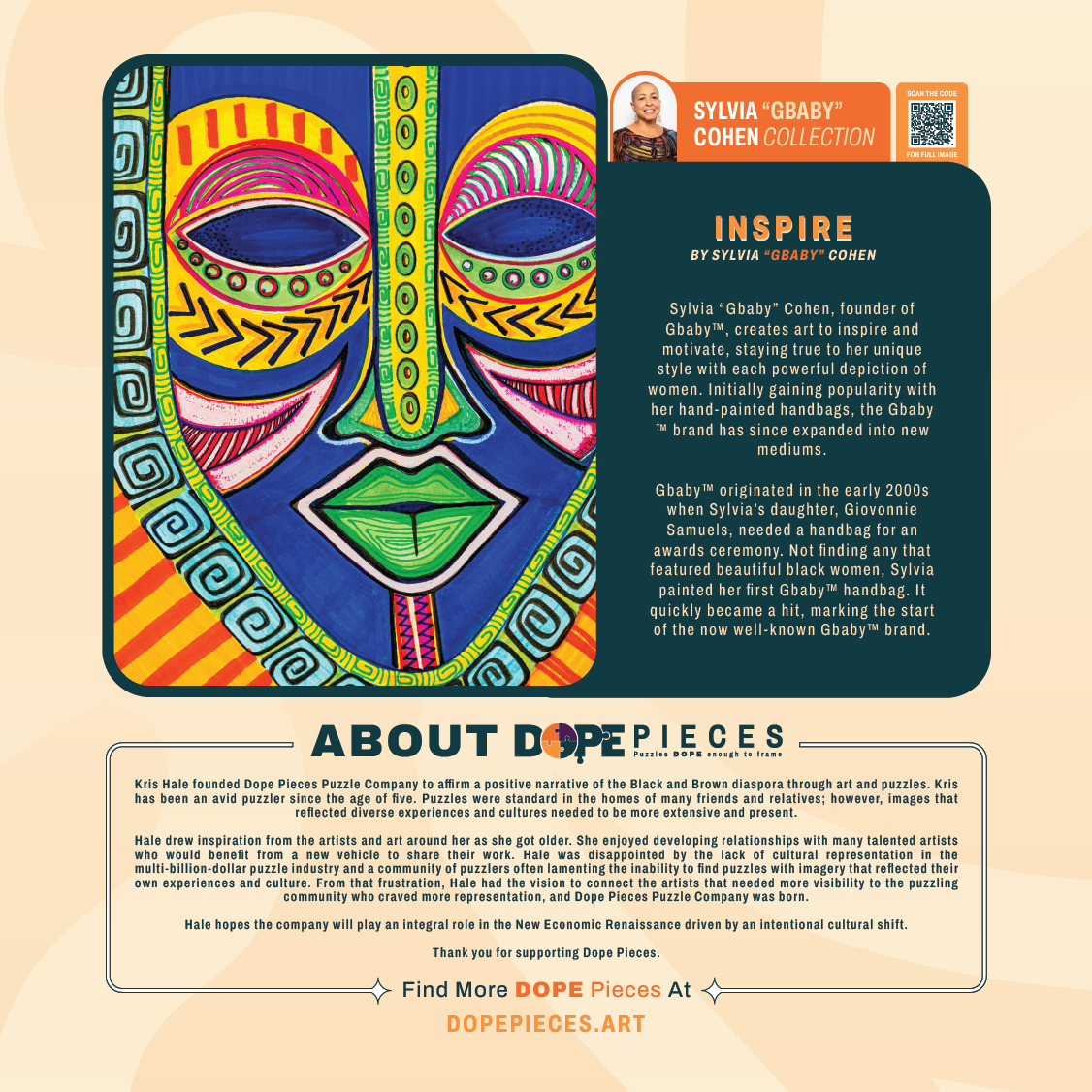 Inspire by Sylvia Gbaby Cohen